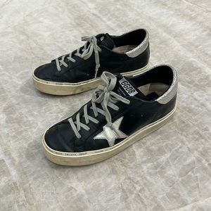 Golden goose Women's Hi Star Leather Sneakers - great condition